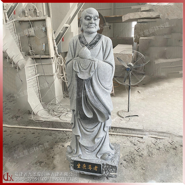 石雕十八尊者图片