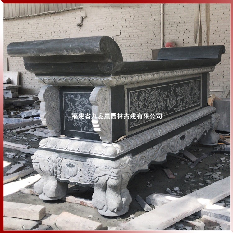 墓地石雕香炉图片 图片