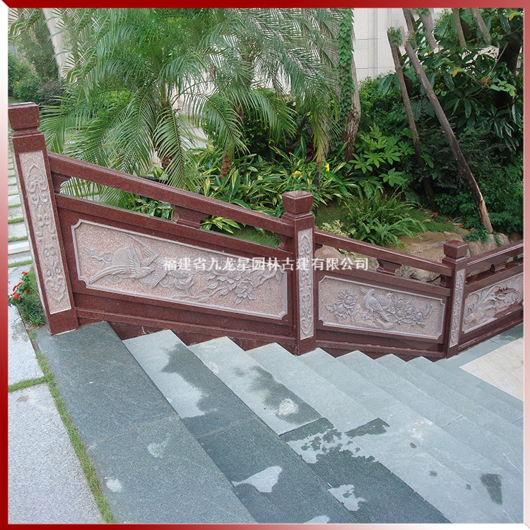 石雕栏杆图片