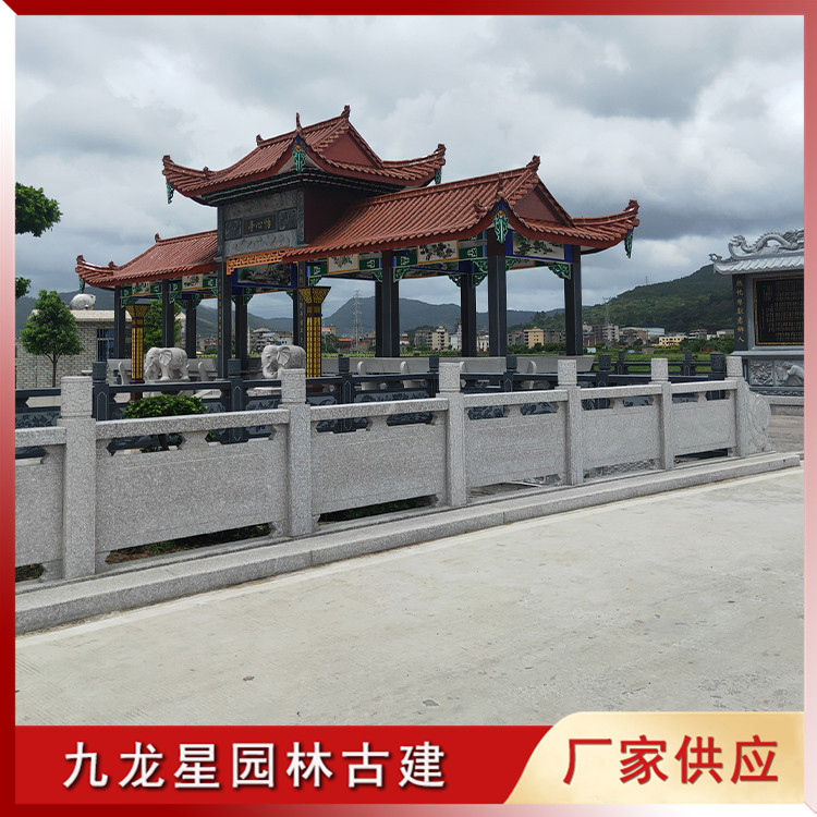 花岗岩石雕栏杆图片