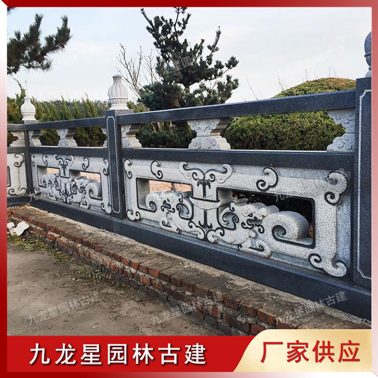 石雕石栏杆图片